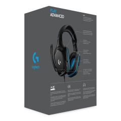 Logitech Gaming Headset G432 - Premium Wired Gaming Headset in Black | Immersive Sound & Comfort